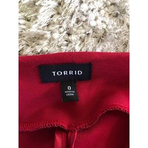 torrid Jackets & Coats - Torrid Red Ponte Knit Moto Blazer Jacket Sz 0 (0X) torrid Jackets & Coats - Torrid Red Ponte Knit Moto Blazer Jacket Sz 0 (0X)